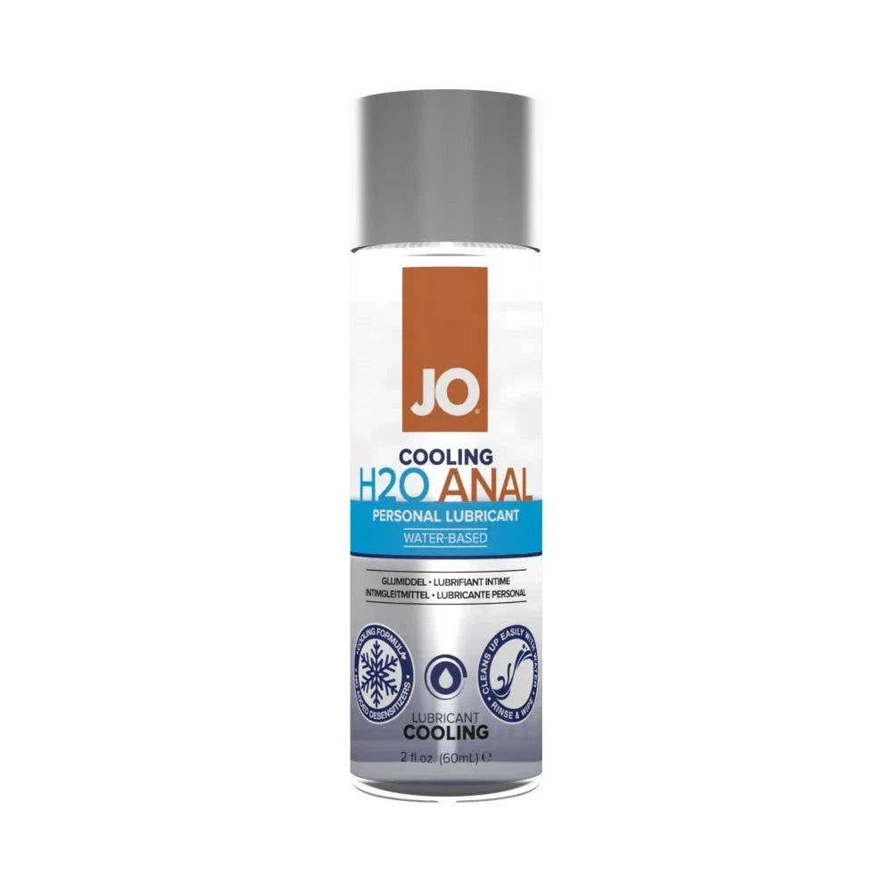 JO H2O Anal Cooling Water-Based Lubricant 2 oz. by Lubricants, Creams & Glides