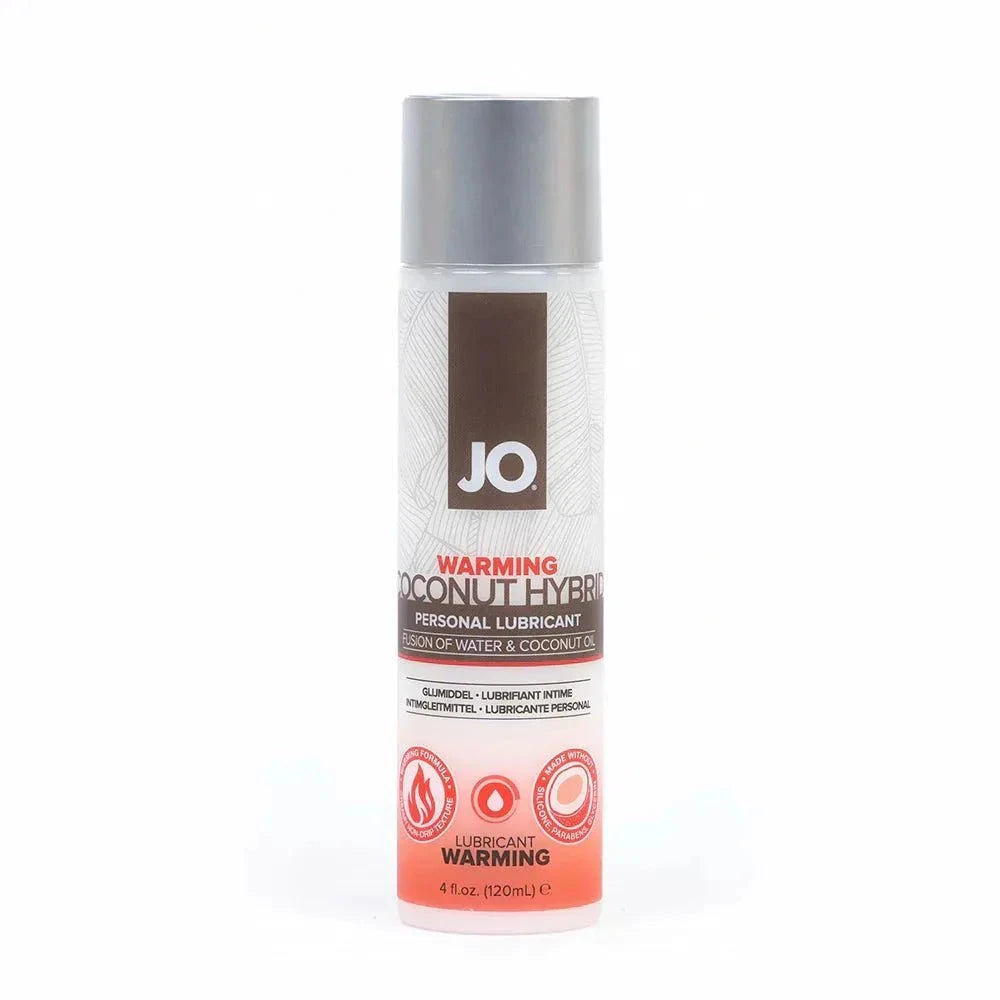 JO Coconut Hybrid Warming Lubricant 4 oz. by Lubricants, Creams & Glides