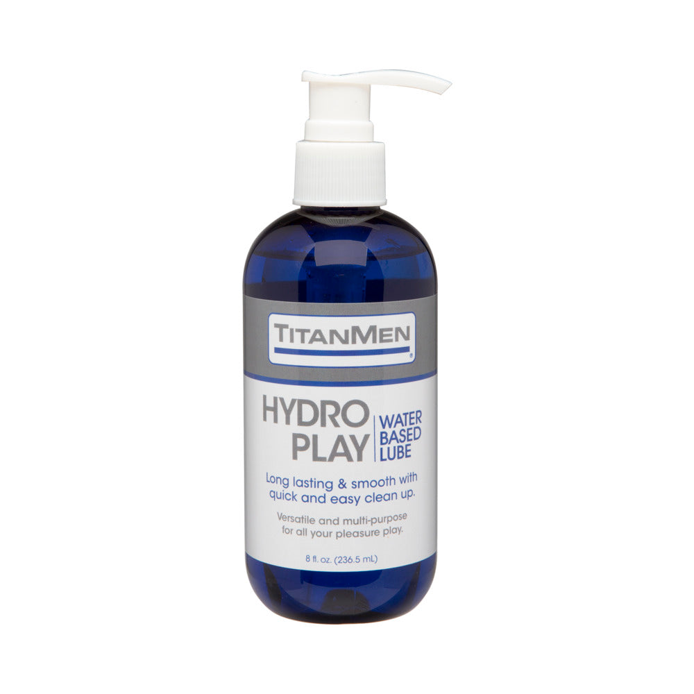 TitanMen - Hydro- Play Water Based Glide 8oz. by Lubricants, Creams & Glides