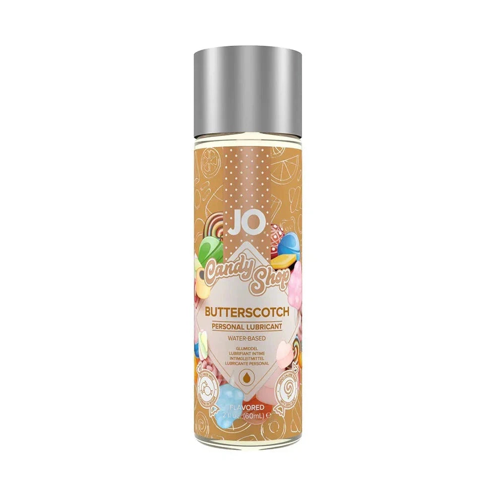 JO Candy Shop Butterscotch Flavored Water-Based Lubricant 2 oz. by Lubricants, Creams & Glides
