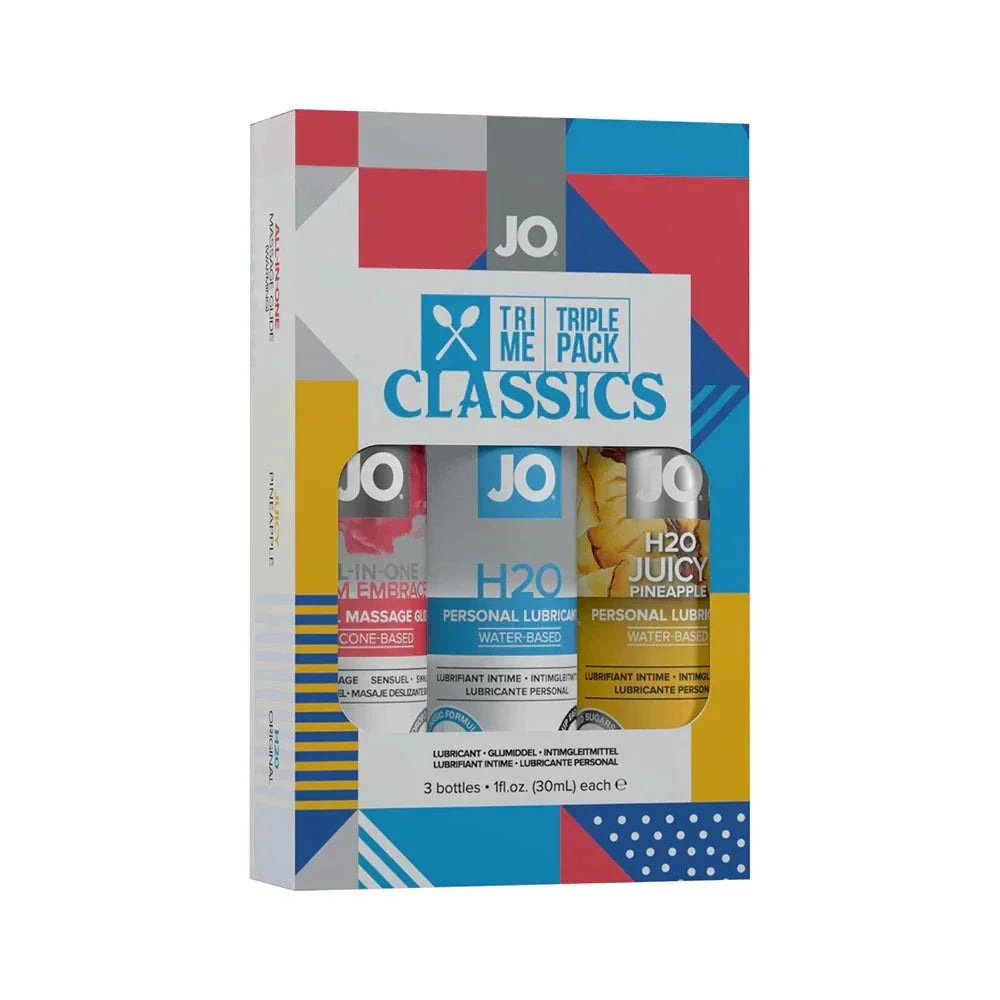 JO Tri Me Triple Pack Classics 3-Pack by Lubricants, Creams & Glides