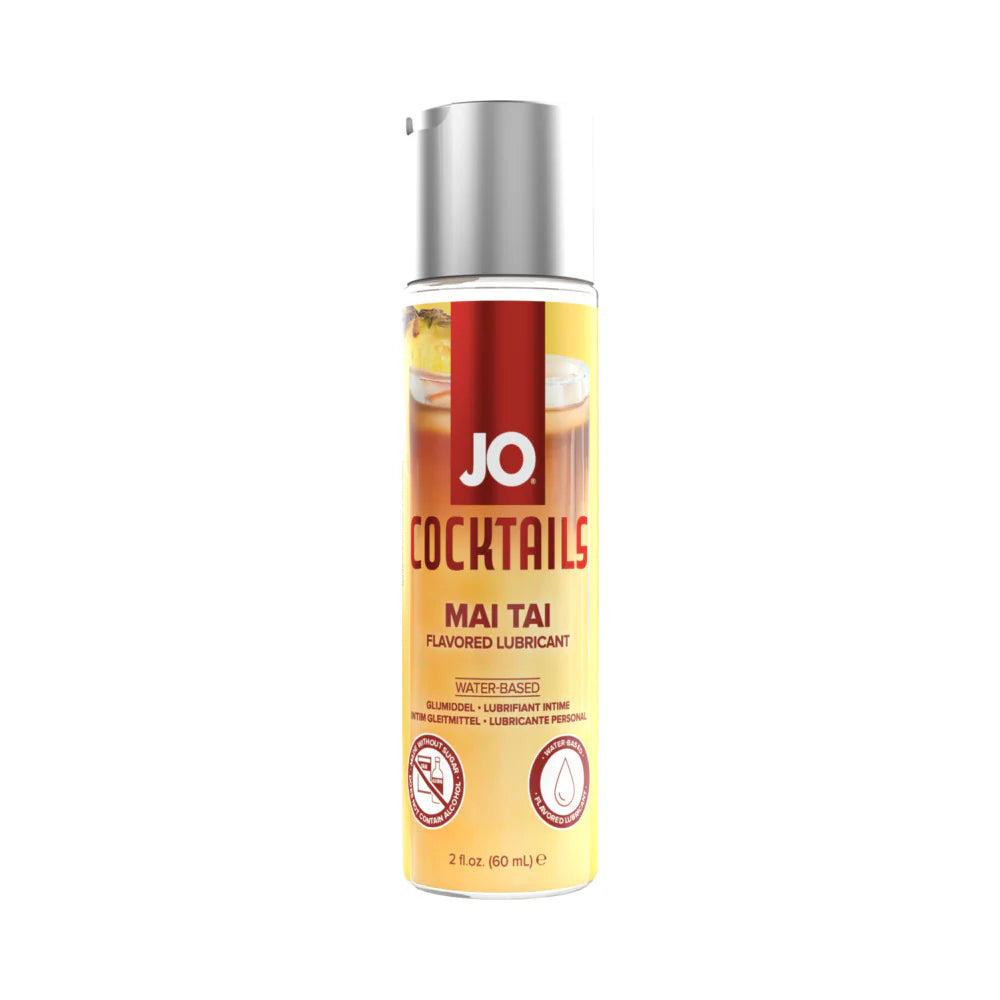JO Cocktails Mai Tai Flavored Water-Based Lubricant 2 oz. by Lubricants, Creams & Glides
