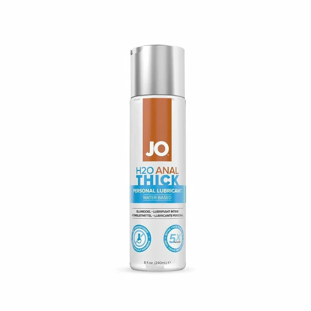 JO H2O Anal Thick Water-Based Lubricant 8 oz. by Lubricants, Creams & Glides