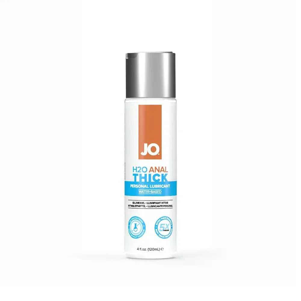 JO H2O Anal Thick Water-Based Lubricant 4 oz. by Lubricants, Creams & Glides