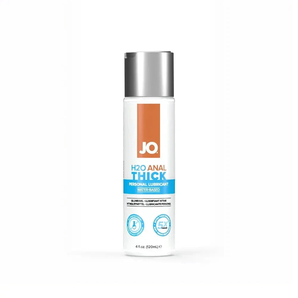 JO H2O Anal Thick Water-Based Lubricant 4 oz. by Lubricants, Creams & Glides