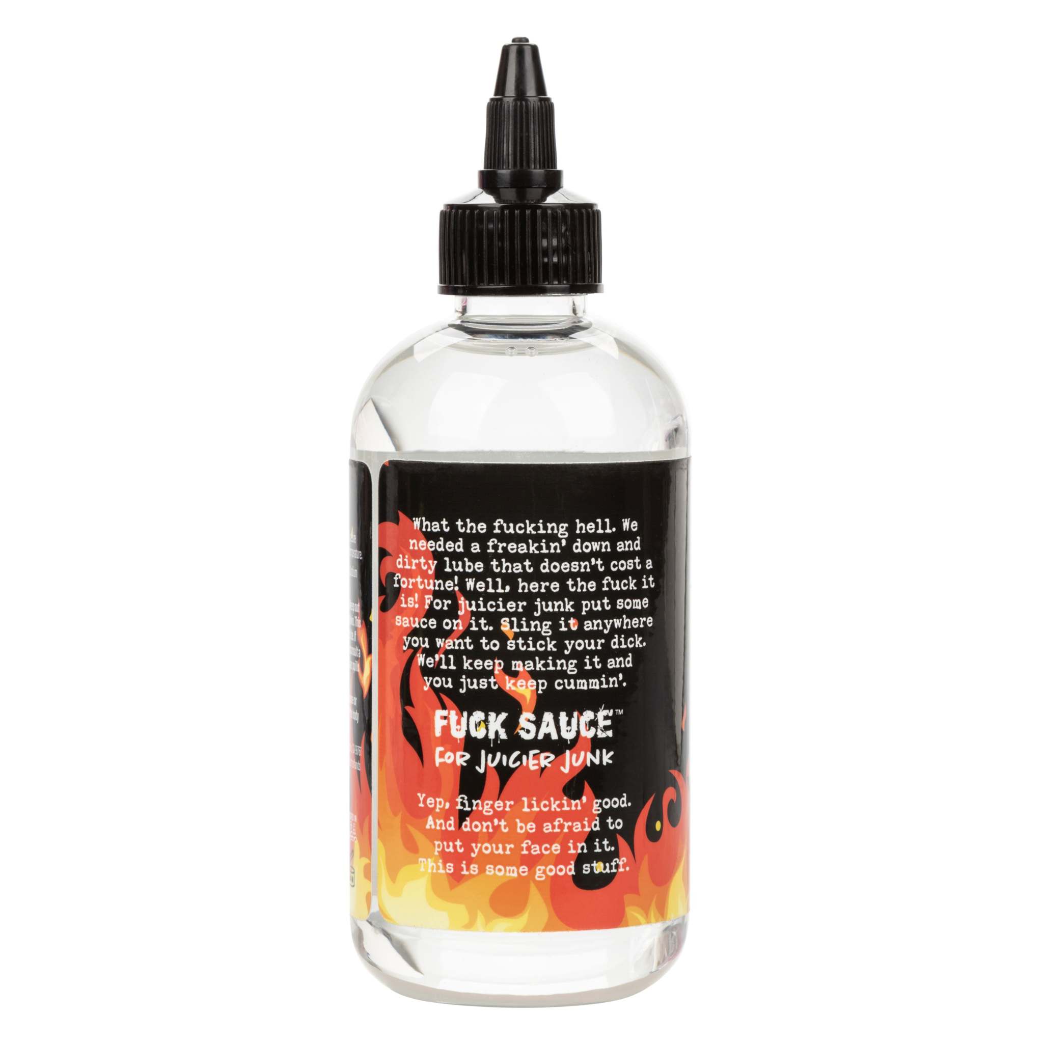 Fuck Sauce Hot Extra-Warming Lubricant 8oz cinnamon flavored water-based warming lube
