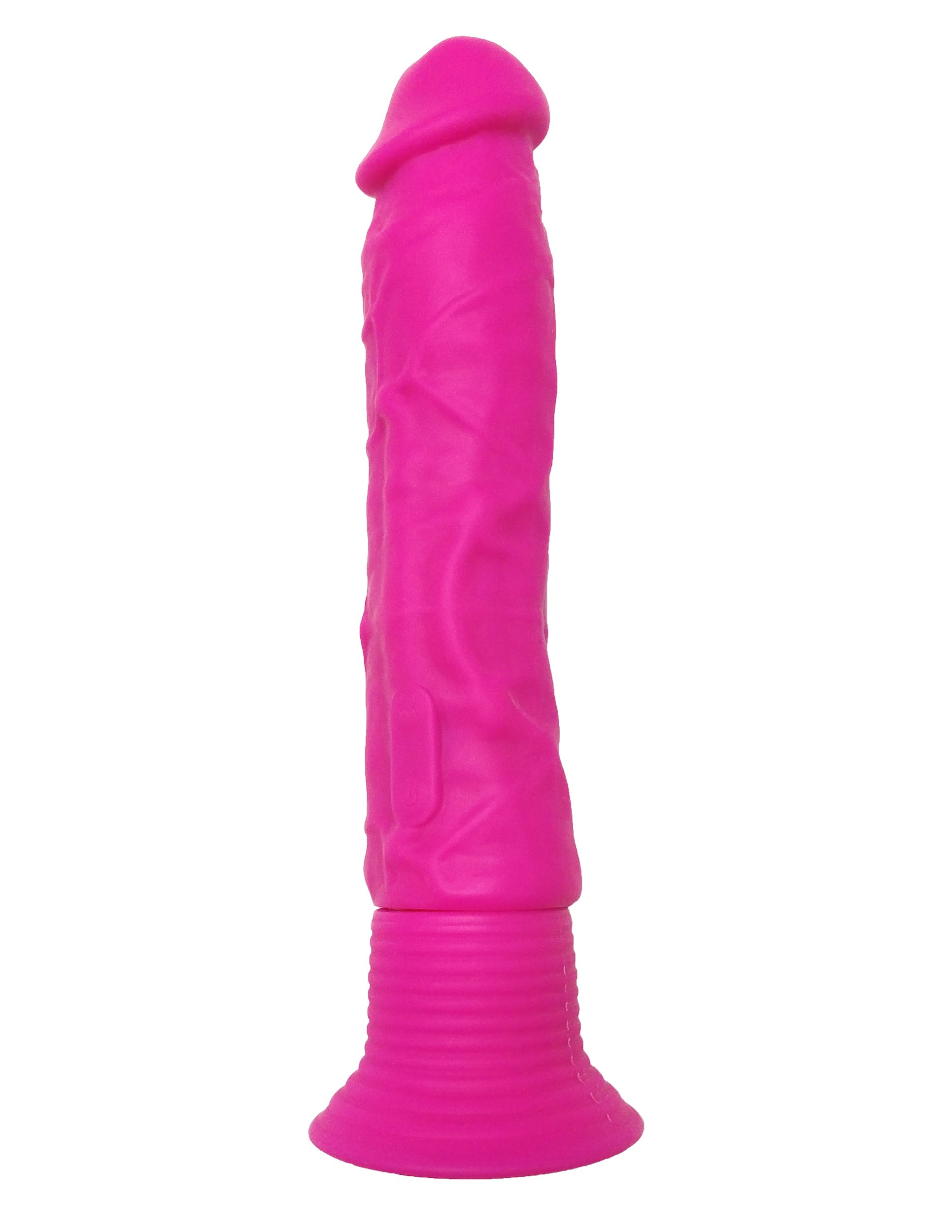 Neon Silicone Wall Banger - Pink by Anal Toys & Stimulators