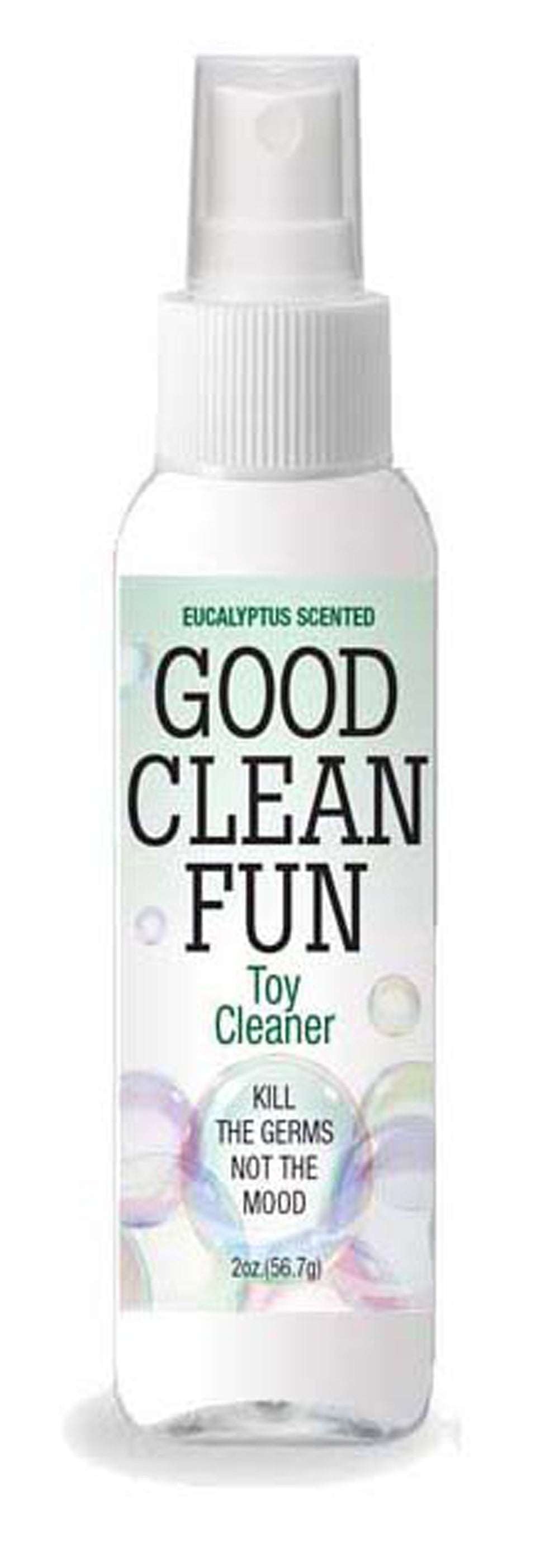Good Clean Fun Toy Cleaner - Eucalyptus - 2 Fl Oz by Sexual Wellness
