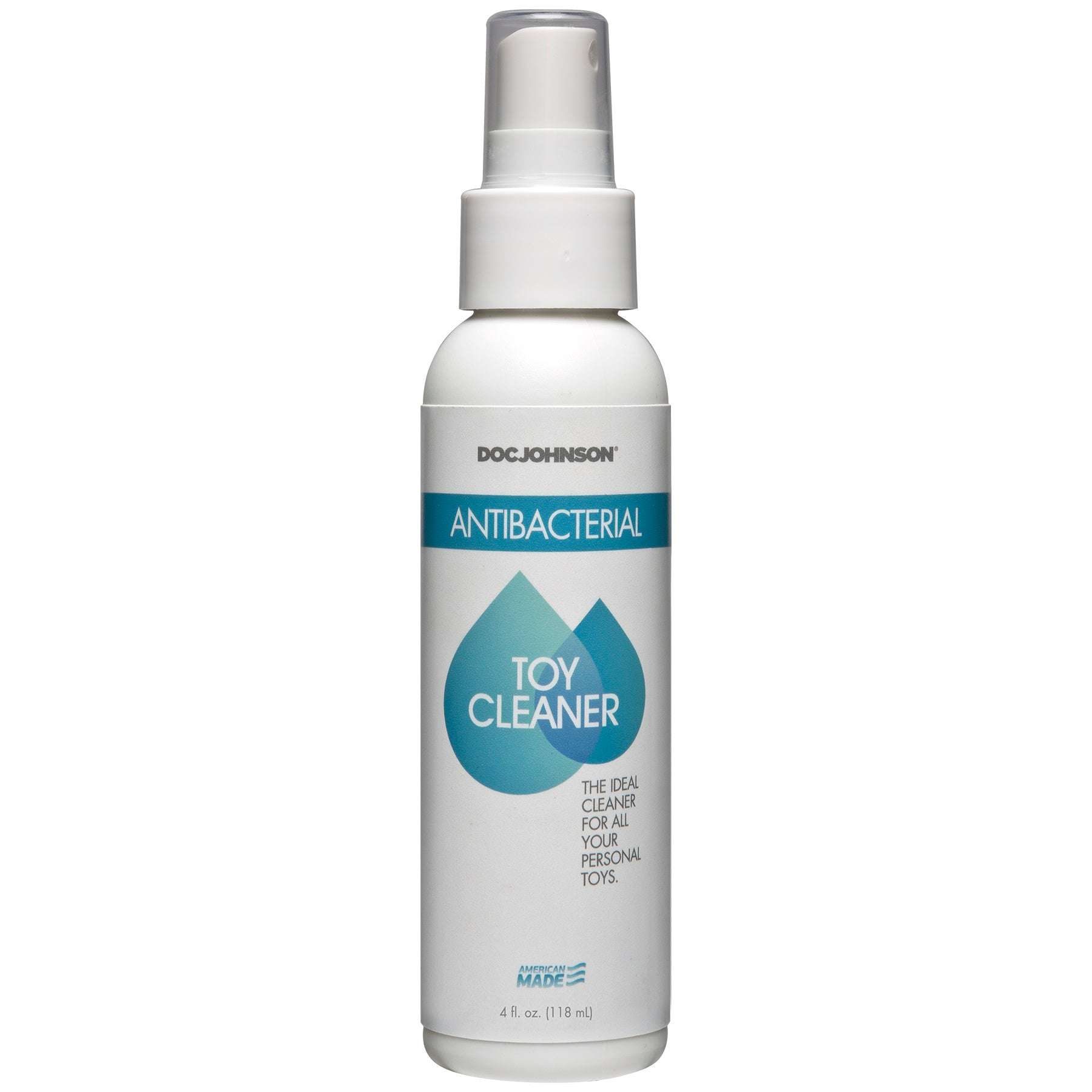 Antibacterial Toy Cleaner spray bottle 4 fl oz for hygienic cleaning of personal pleasure products