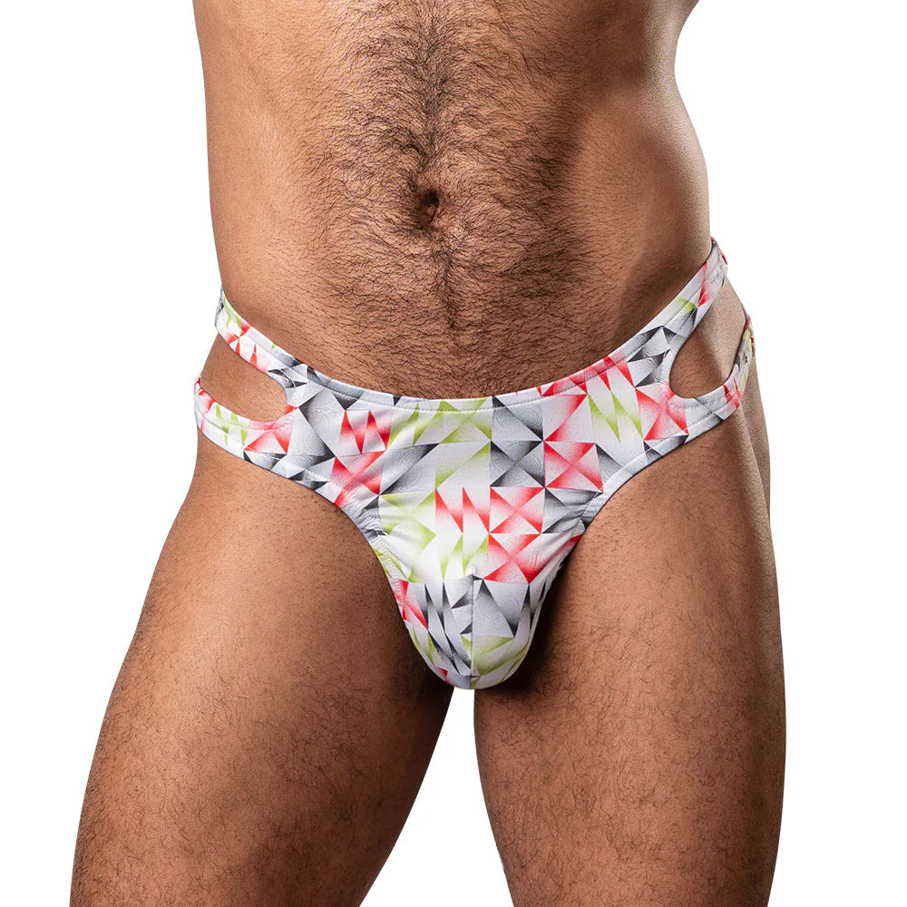 Male Power Cut It Out! Cutout Thong by Apparel
