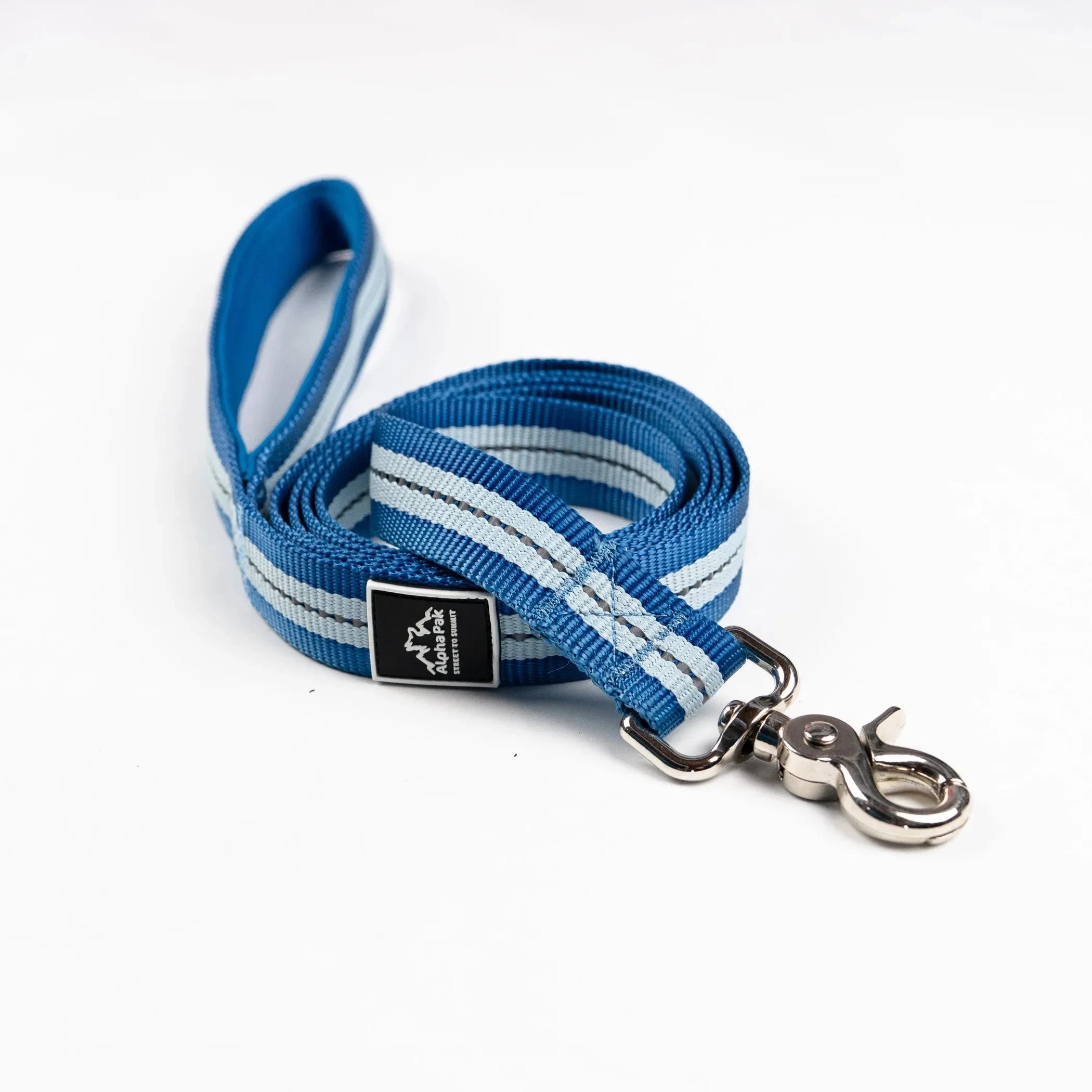 Appalachian Jazz Blue Flat Dog Leash by Pet Care