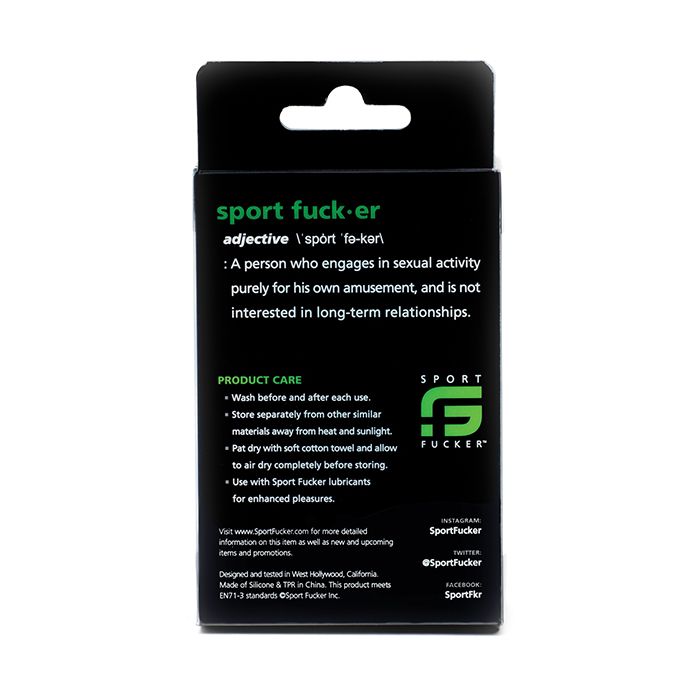 Sport Fucker Half Pipe - Black by Pleasure Products