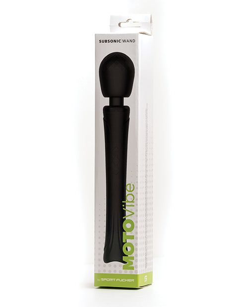 Sport Fucker Motovibe SubSonic Wand - Black by Cock & Balls