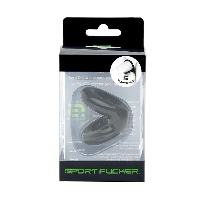 Sport Fucker Trainer Ring - Black by Pleasure Products