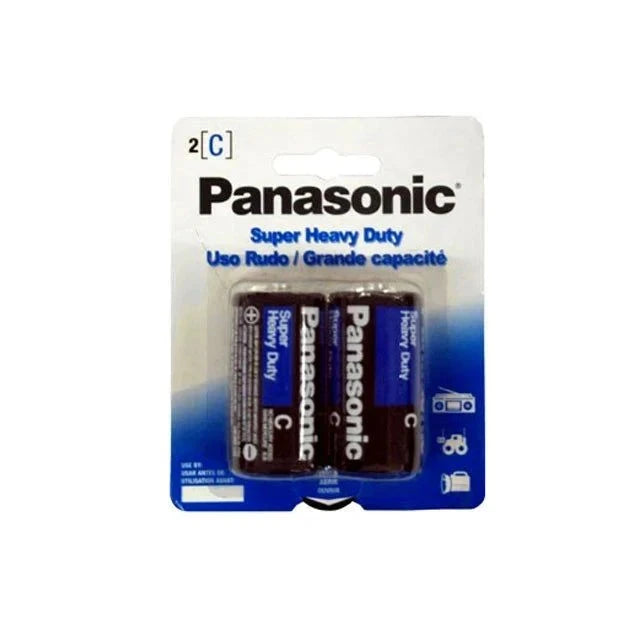 Panasonic C-2 Super Heavy Duty Batteries by Batteries and Chargers
