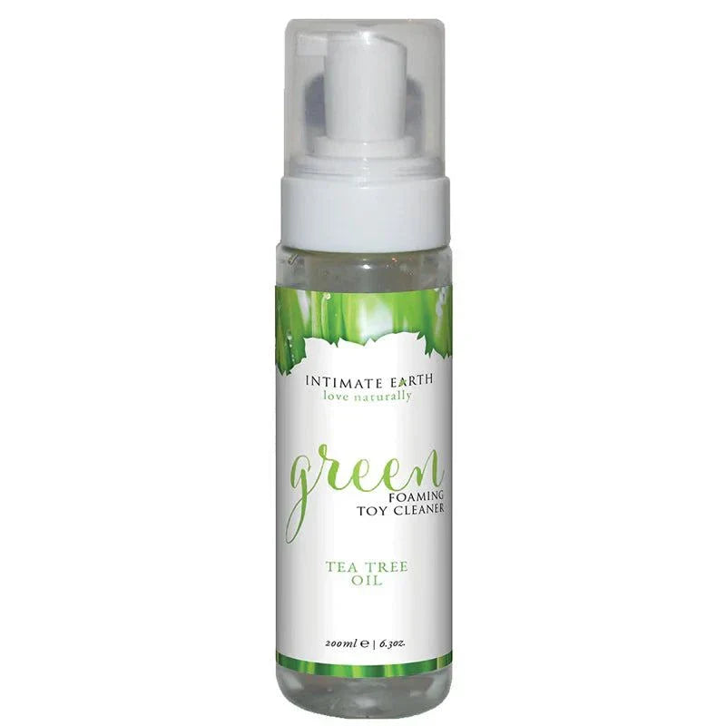 Intimate Earth Green Foaming Toy Cleaner with Tea Tree Oil 6.3 oz. by Toy Cleaners