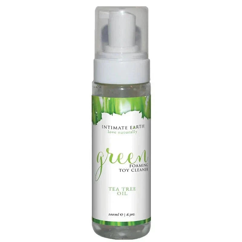 Intimate Earth Green Foaming Toy Cleaner with Tea Tree Oil 6.3 oz. by Toy Cleaners