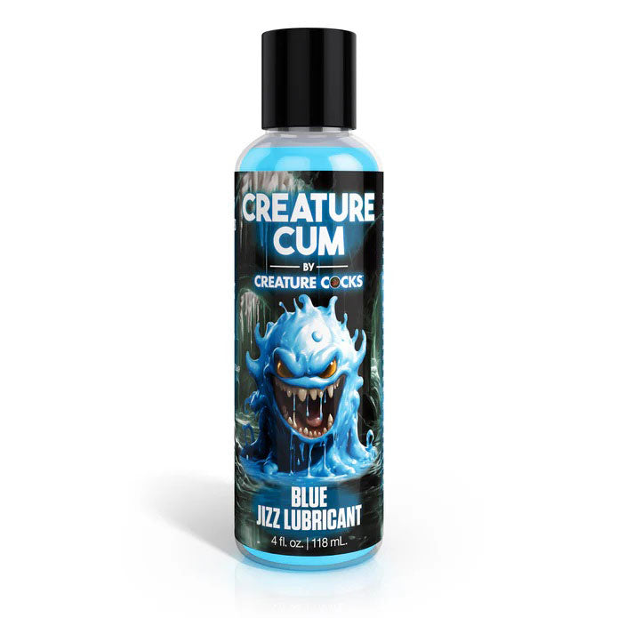Creature Cum Blue Water-Based Lubricant 4oz by Lubricants, Creams & Glides
