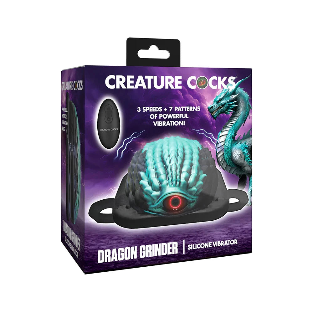 Creature Cocks Dragon Vibrating Silicone Grinder by Cock & Balls