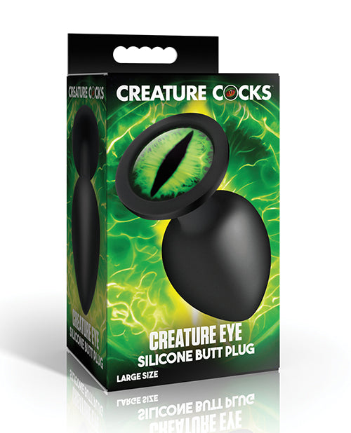 Creature Eye Green Eye Silicone Butt Plug, Novelty Anal Toy for Adults, Smooth Flexible by Anal Toys & Stimulators