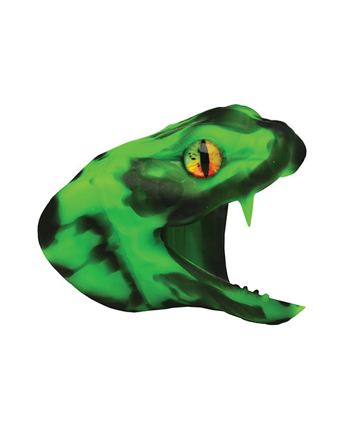 Creature Cocks Master Cobra Silicone Cock Ring - Green by Cock & Balls