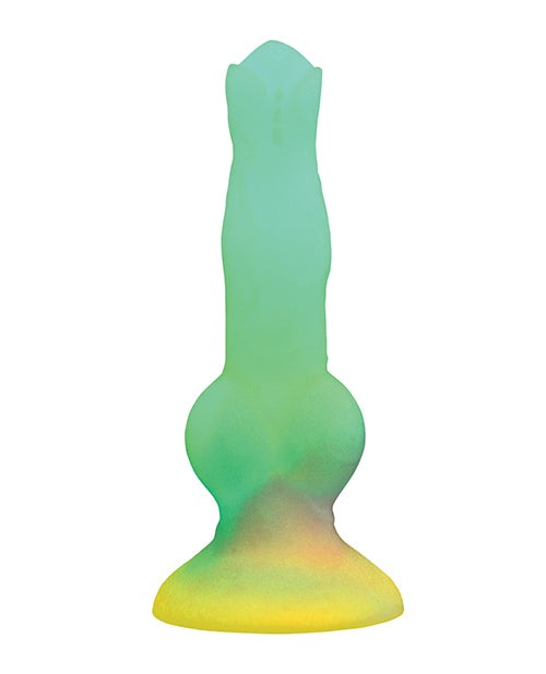 Creature Cocks - Vibrating Space Cock Glow-in-the-Dark Silicone Dildo w/Remote by Anal Toys & Stimulators