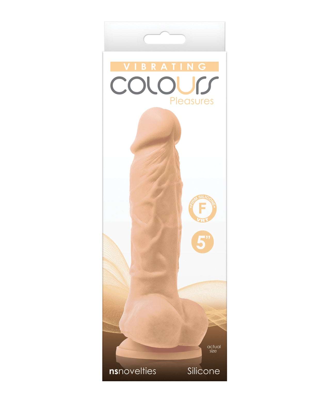 Colours Pleasures Vibrating Dildo – Realistic Textured Adult Pleasure Toy by Dildos & Dongs