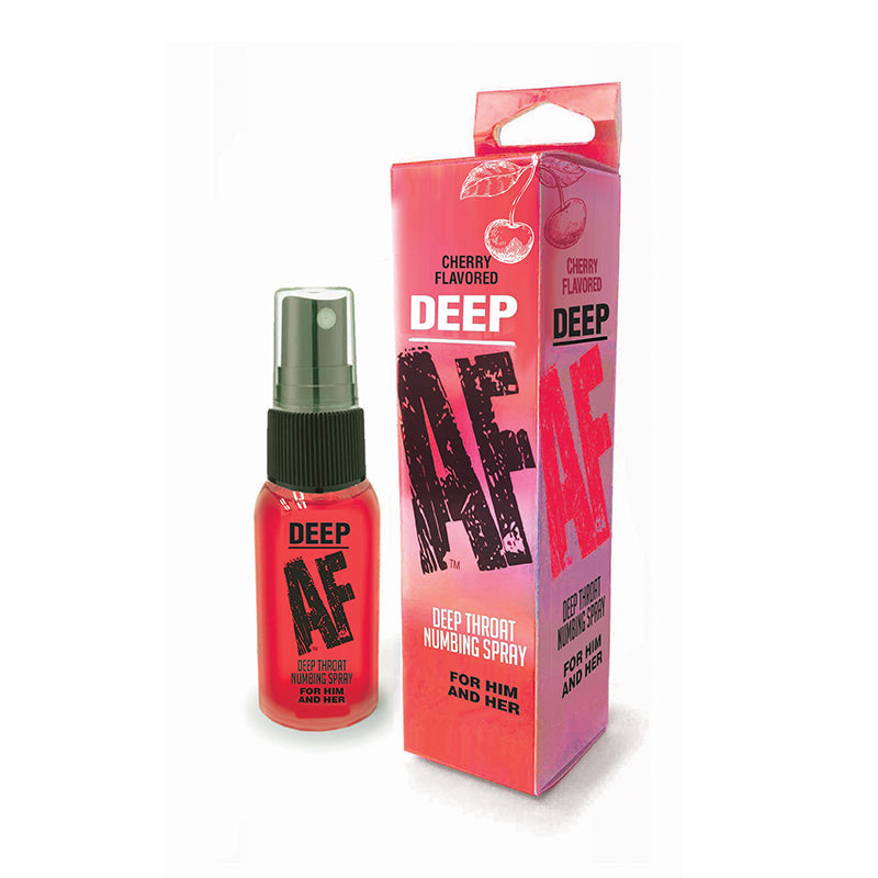 Deep AF Deep Throat Numbing Spray Oral Anesthetic Desensitizing Spray for Intimate Use by Sexual Enhancers