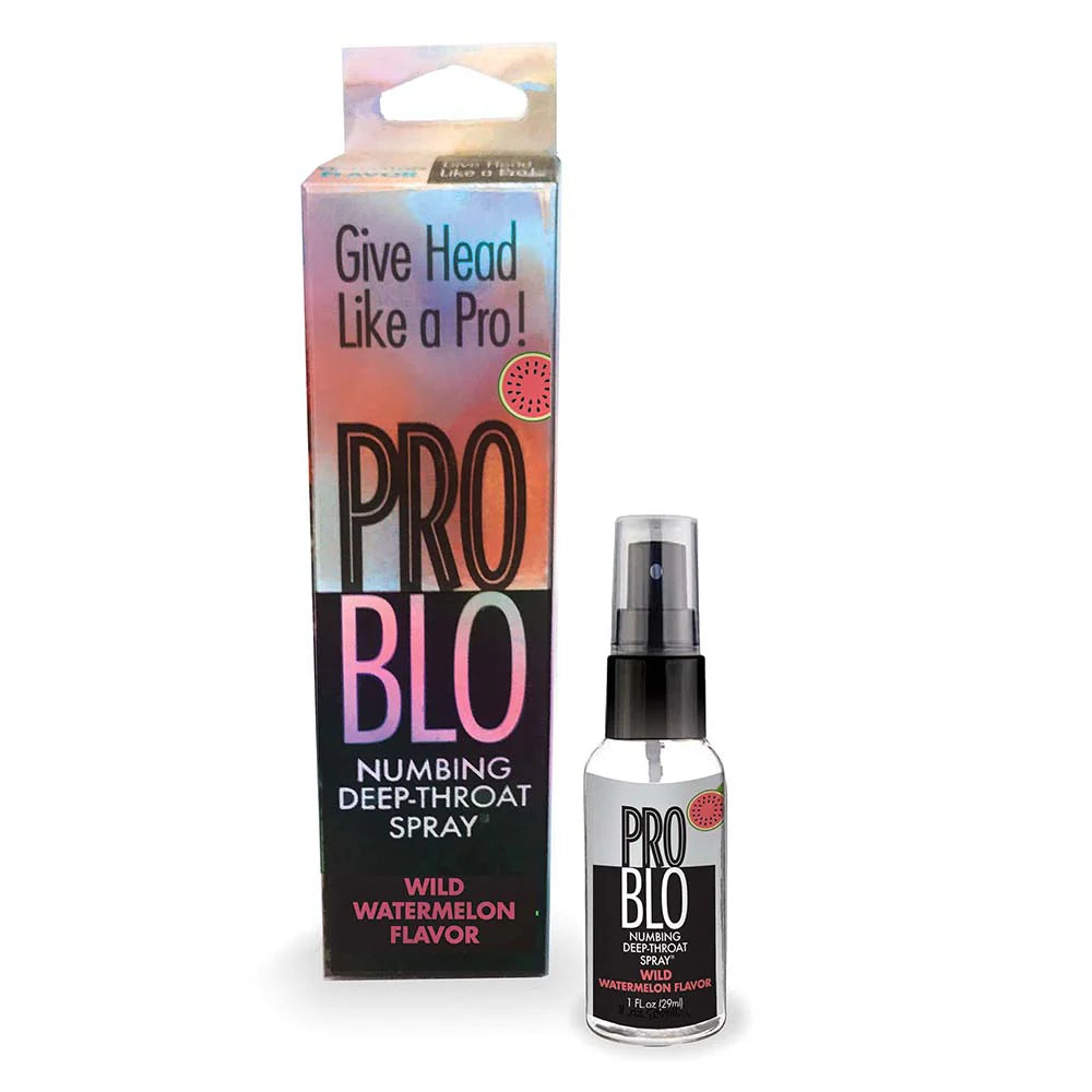 Pro Blo Numbing Deep Throat Spray - Throat Numbing Spray for Oral Desensitizing by Sexual Enhancers