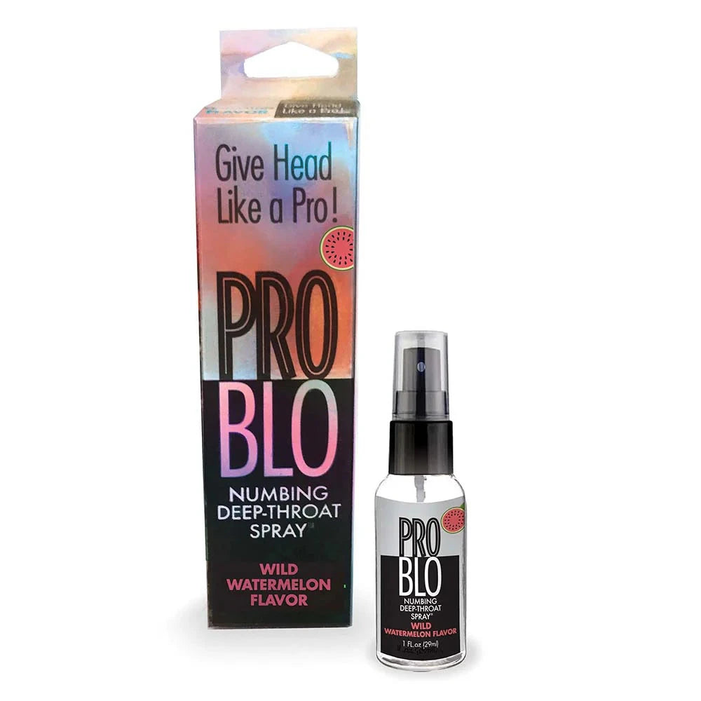 Pro Blo Numbing Deep Throat Spray - Throat Numbing Spray for Oral Desensitizing by Sexual Enhancers