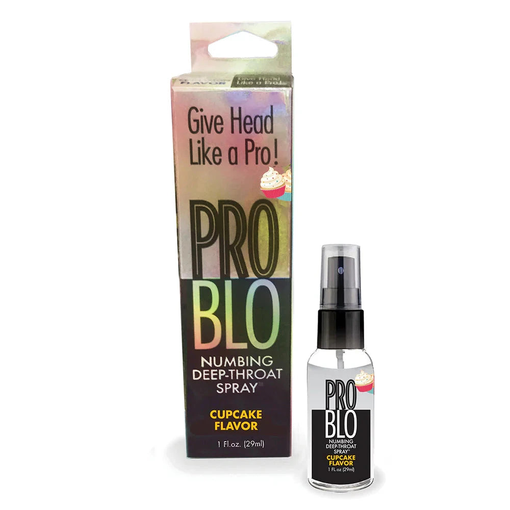Pro Blo Numbing Deep Throat Spray - Throat Numbing Spray for Oral Desensitizing by Sexual Enhancers