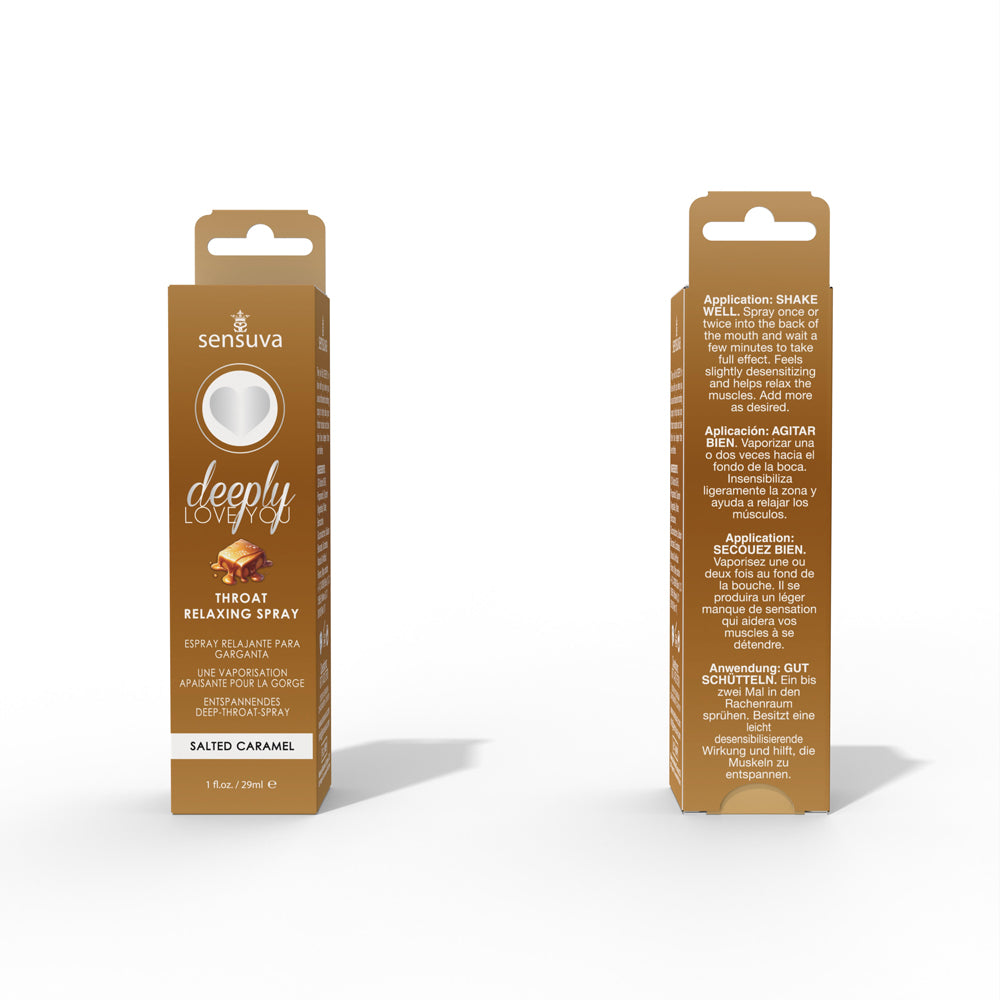Deeply Love You Throat Relaxing Spray - Salted Caramel - 1 Fl. Oz. by Sexual Enhancers