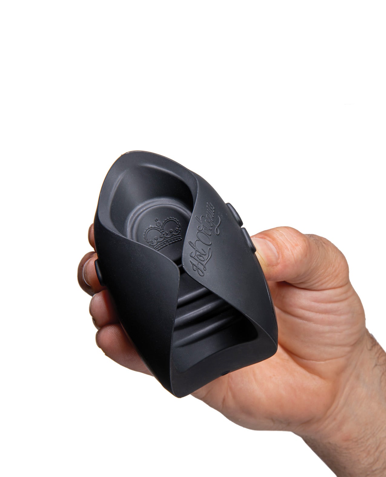 Hot Octopuss Pulse Solo Essential Rechargeable Vibrating Stroker Black