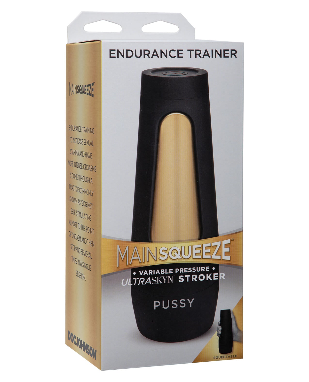Main Squeeze - Endurance Trainer - ULTRASKYN Stroker - Pussy Vanilla