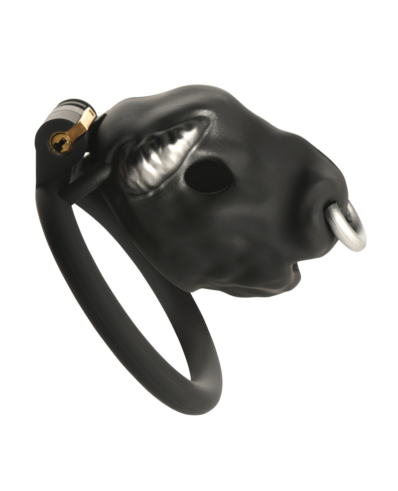 Bull Chastity Cage - Black