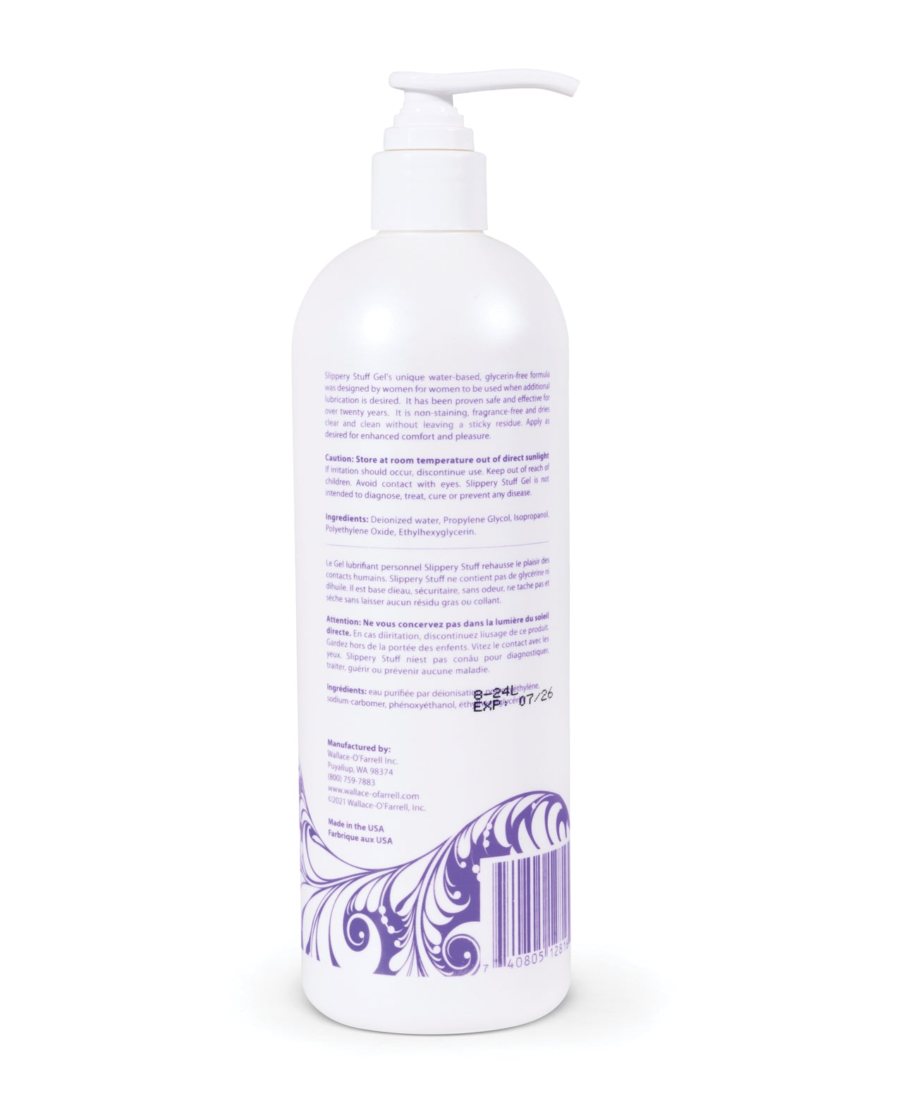 Slippery Stuff Liquid Water-Based Lubricant
