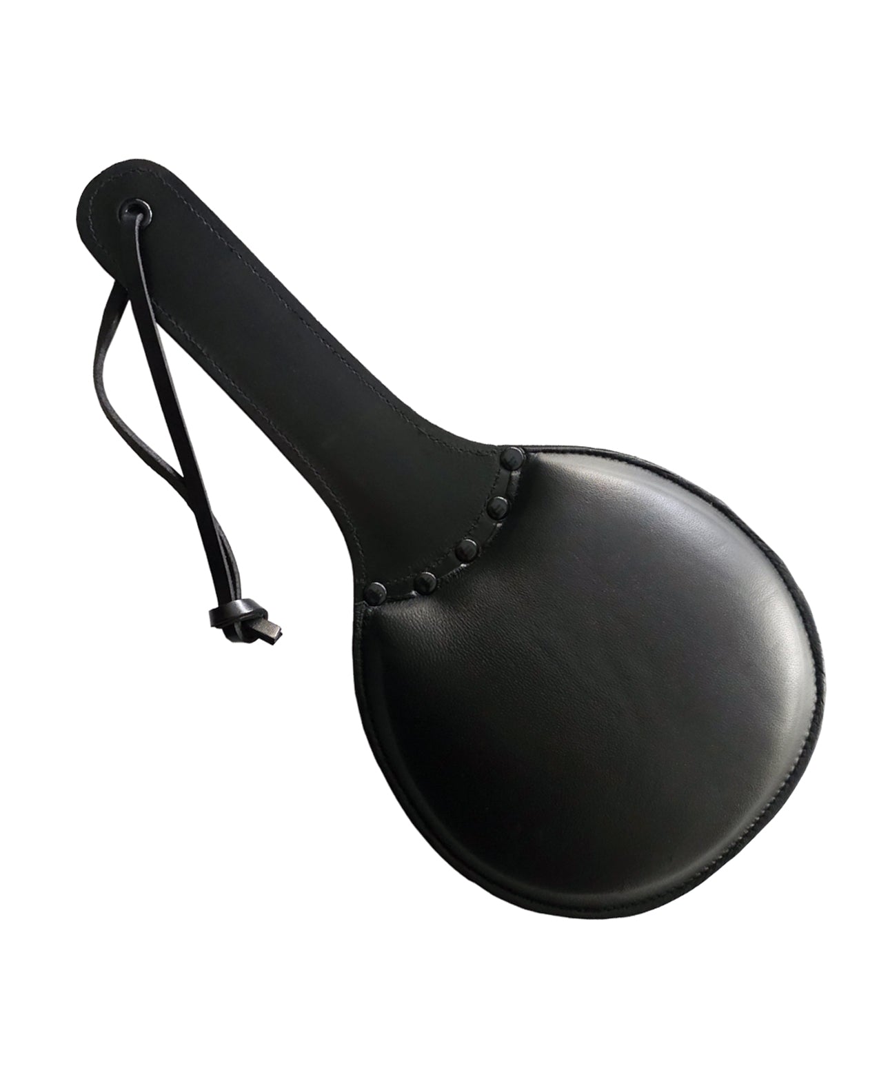 Rouge Leather Padded Ping Pong Paddle Black with Black Accessories