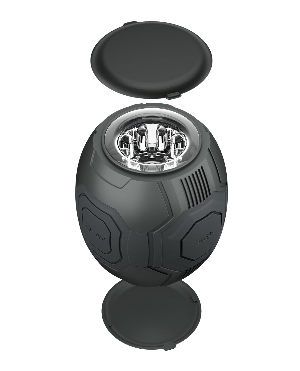 M for Men Dome X Vibrating Masturbator Black