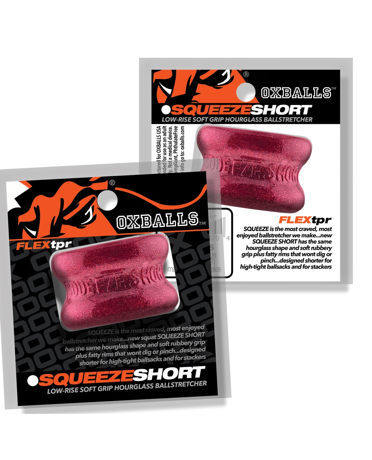Oxballs Squeeze Short Ball Stretcher - Black