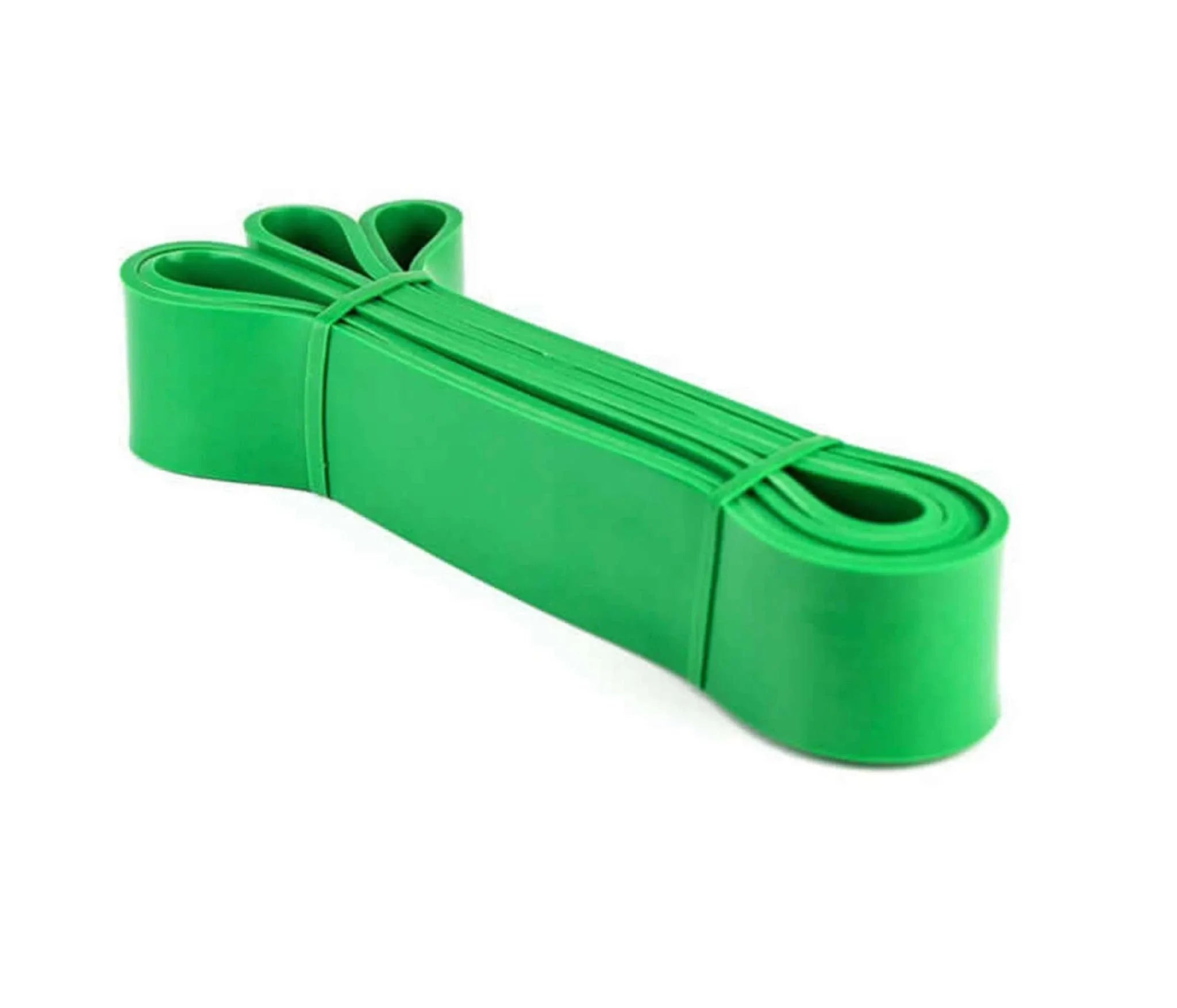 Green heavy resistance band for powerlifting and pull up exercises by JupiterGear