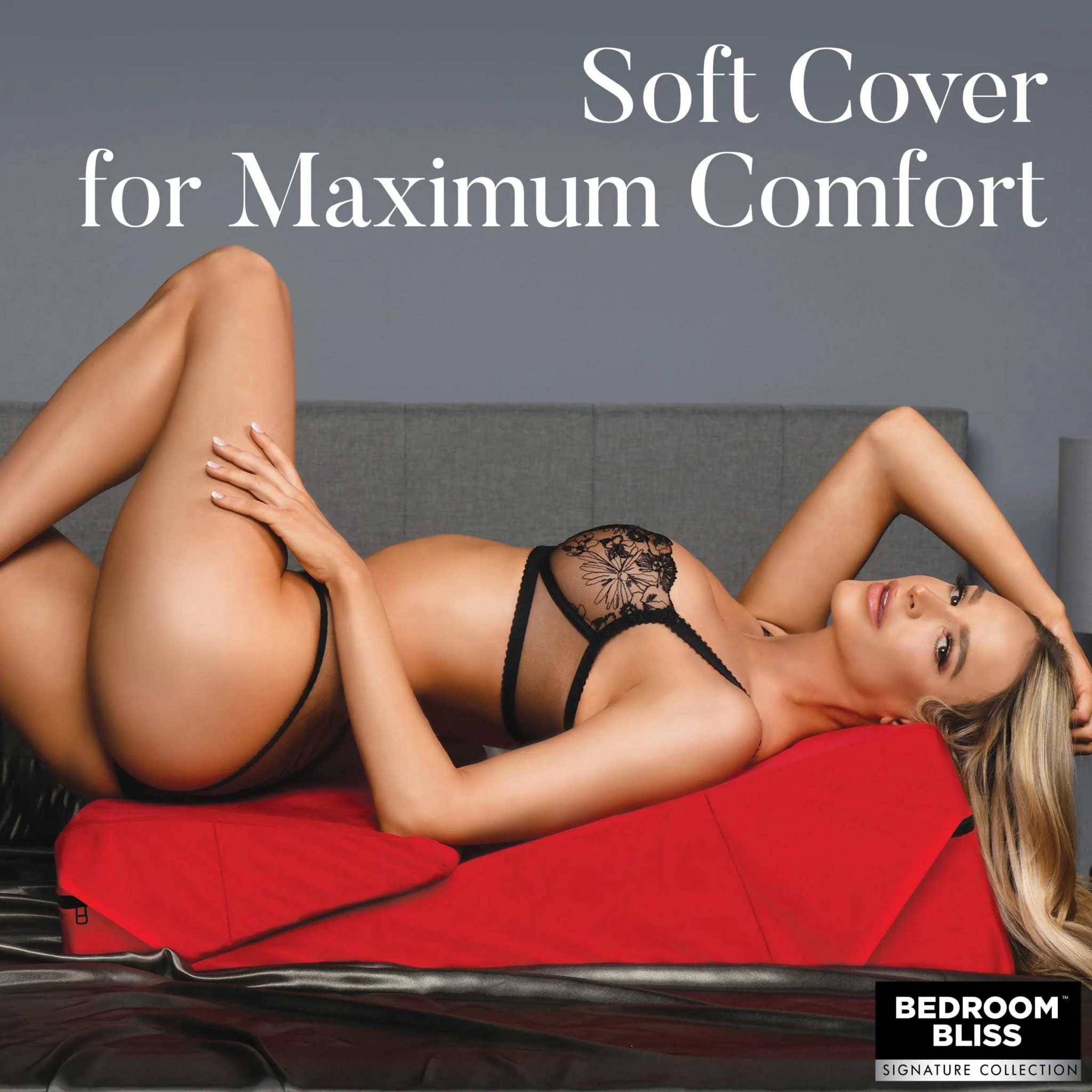 Love Cushion Set Foam Wedge Pillow Set - Red by Bondage & Fetish Toys