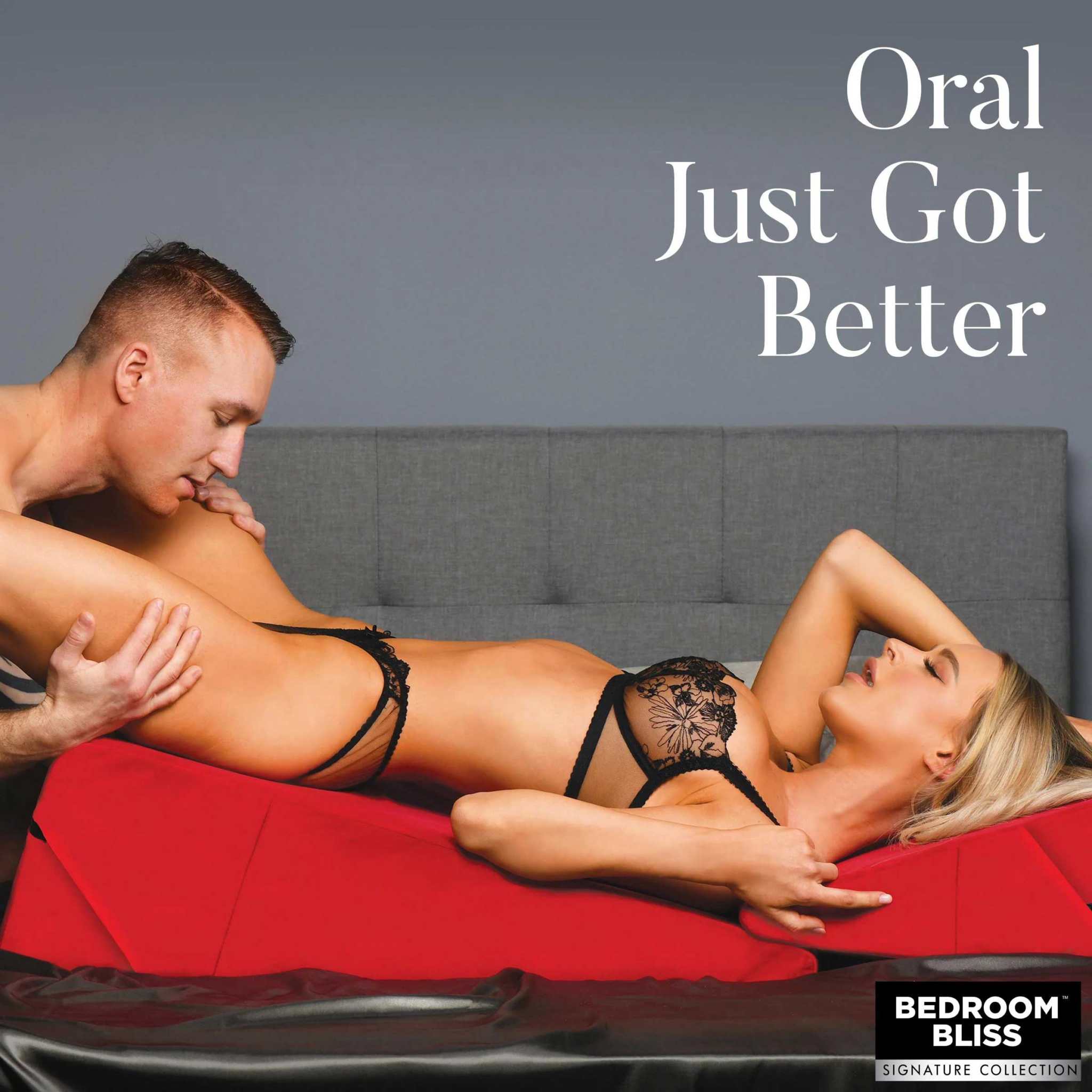 Love Cushion Set Foam Wedge Pillow Set - Red by Bondage & Fetish Toys