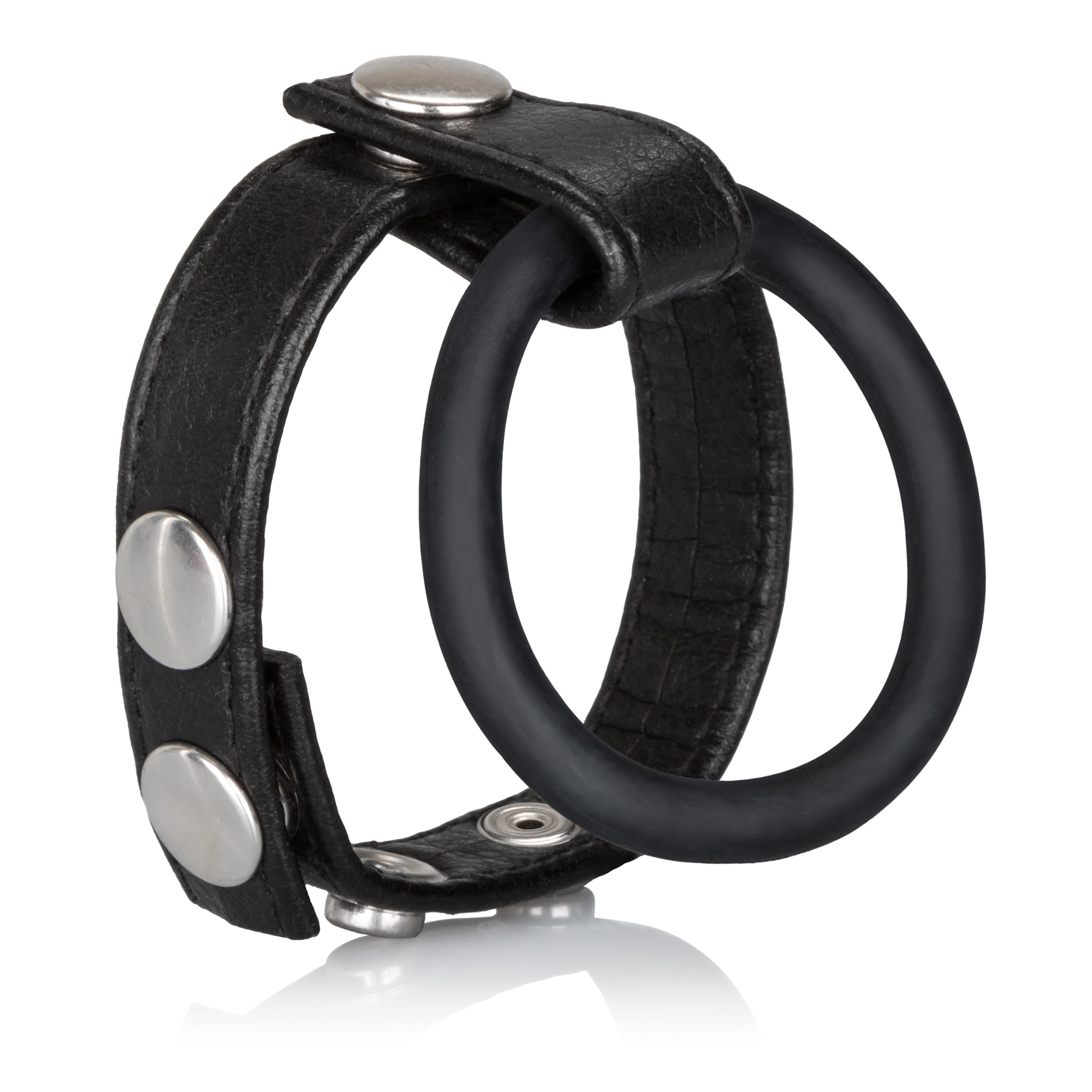 Medium Leather Ball Spreader by Cock & Balls