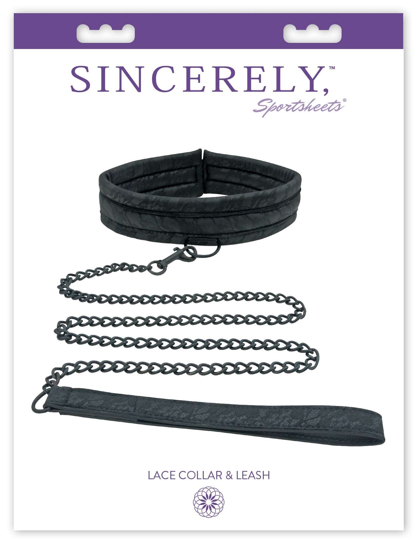 Sincerely Lace Collar & Leash by Bondage & Fetish Toys