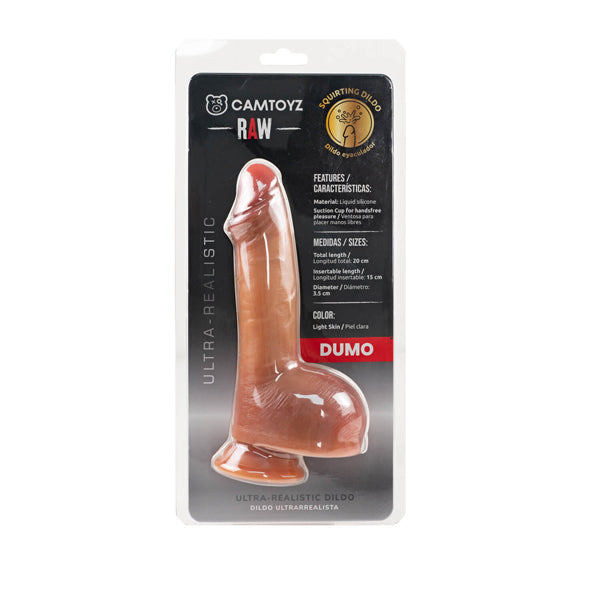 Raw Dildo Ultra Realistic Dumo - Brown by Anal Toys & Stimulators