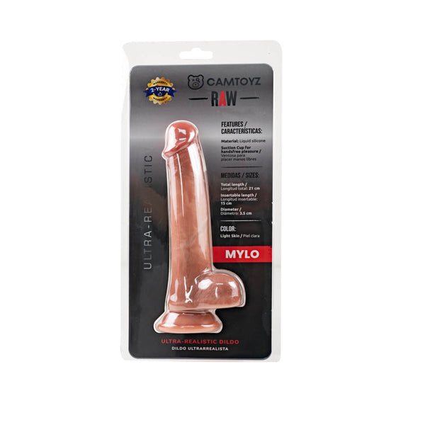 Raw Dildo Ultra Realistic Mylo - Brown by Anal Toys & Stimulators