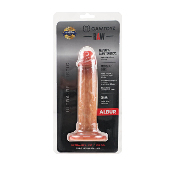 Raw Dildo Ultra Realistic Albur - Brown by Anal Toys & Stimulators