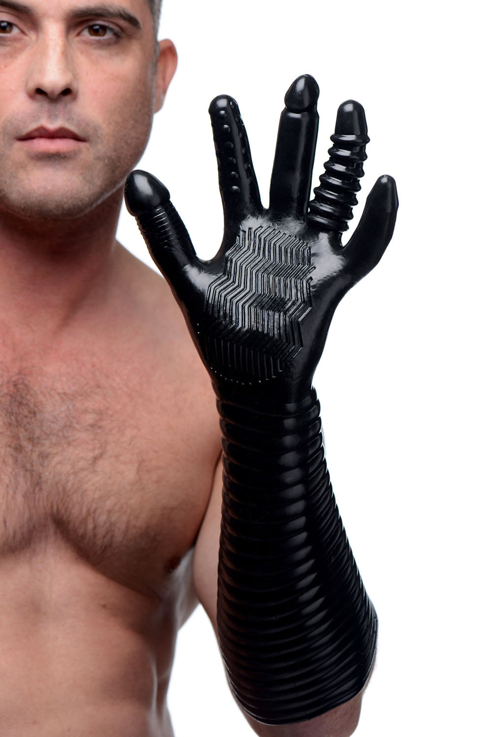 Pleasure Fister Textured Fisting Glove by Bondage & Fetish Toys