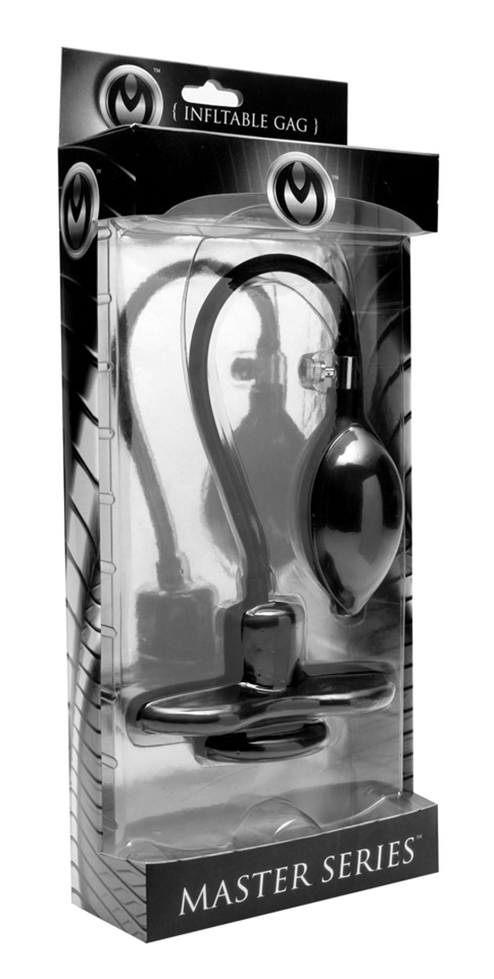 Inhibitor Inflatable Gag by Bondage & Fetish Toys