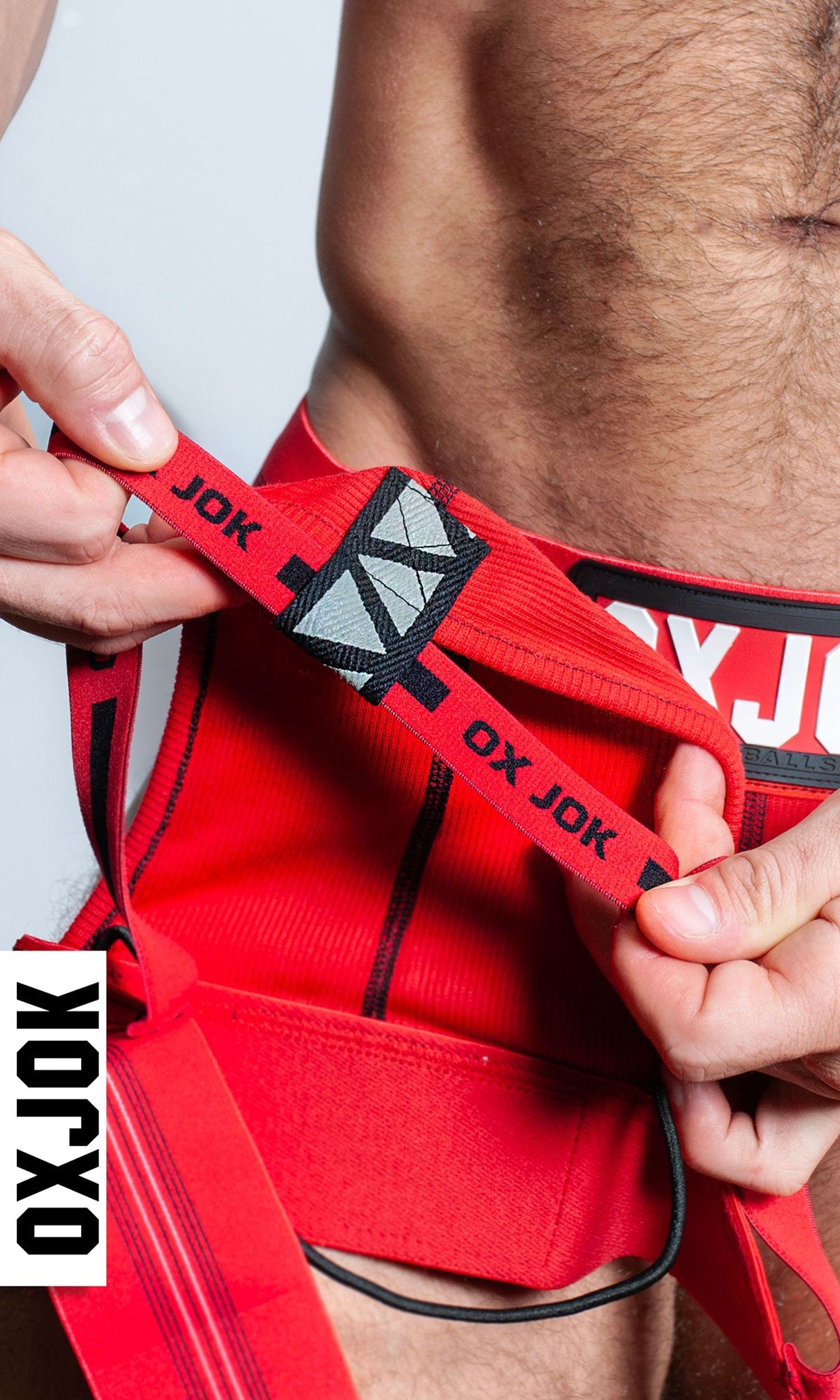 Slingjock Upthrust Slider-Strap Jock Collection with Adjustable Fit and Bold Design by Apparel